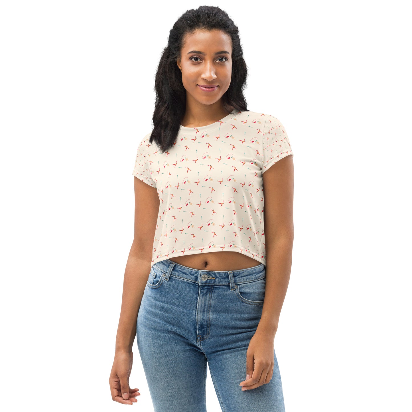 Ready to Play Disc Golf Cropped Tee