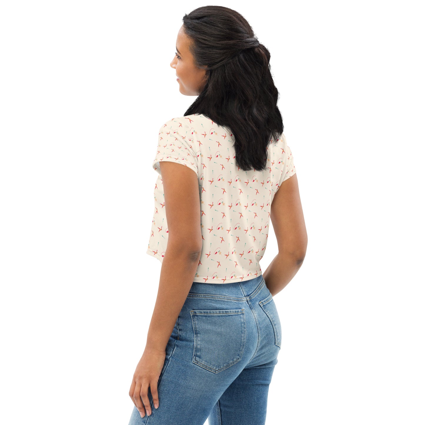 Ready to Play Disc Golf Cropped Tee