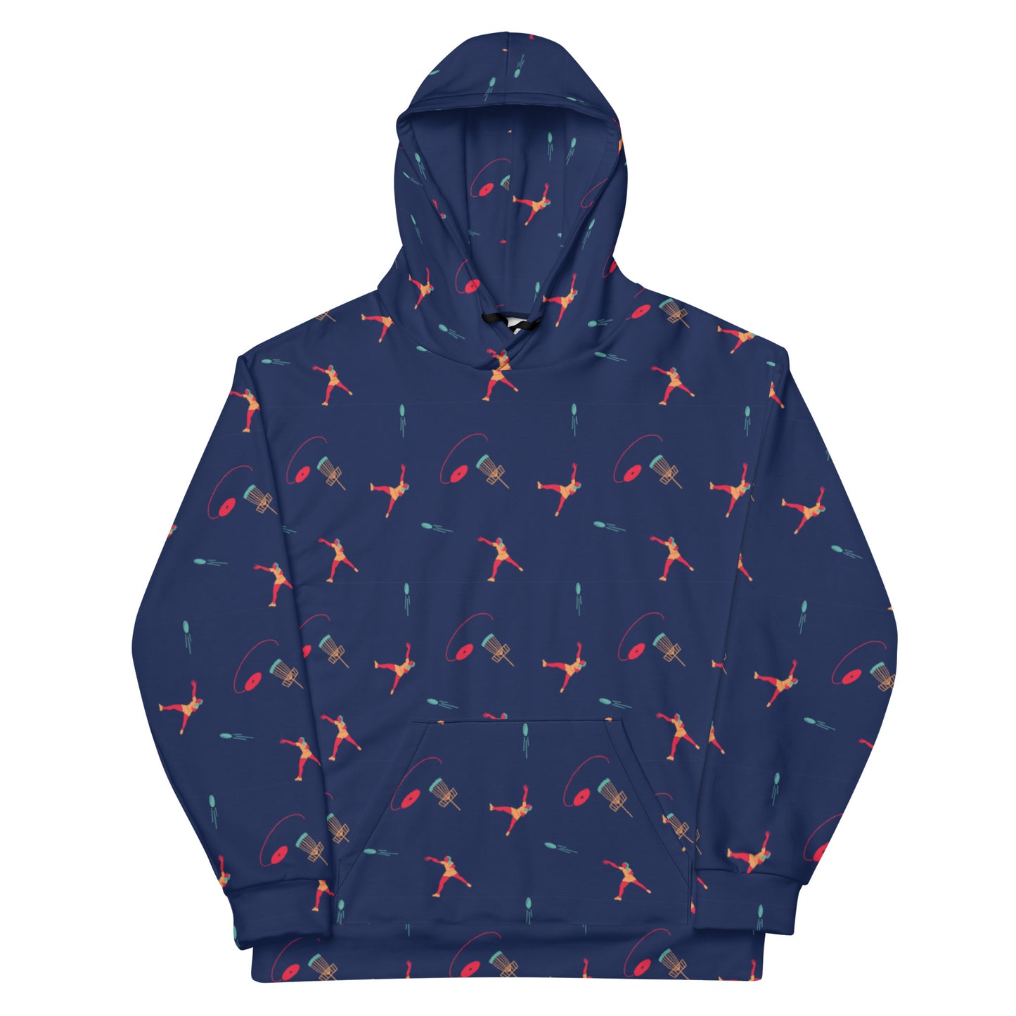 Ace in the Hole Disc Golf Navy Hoodie