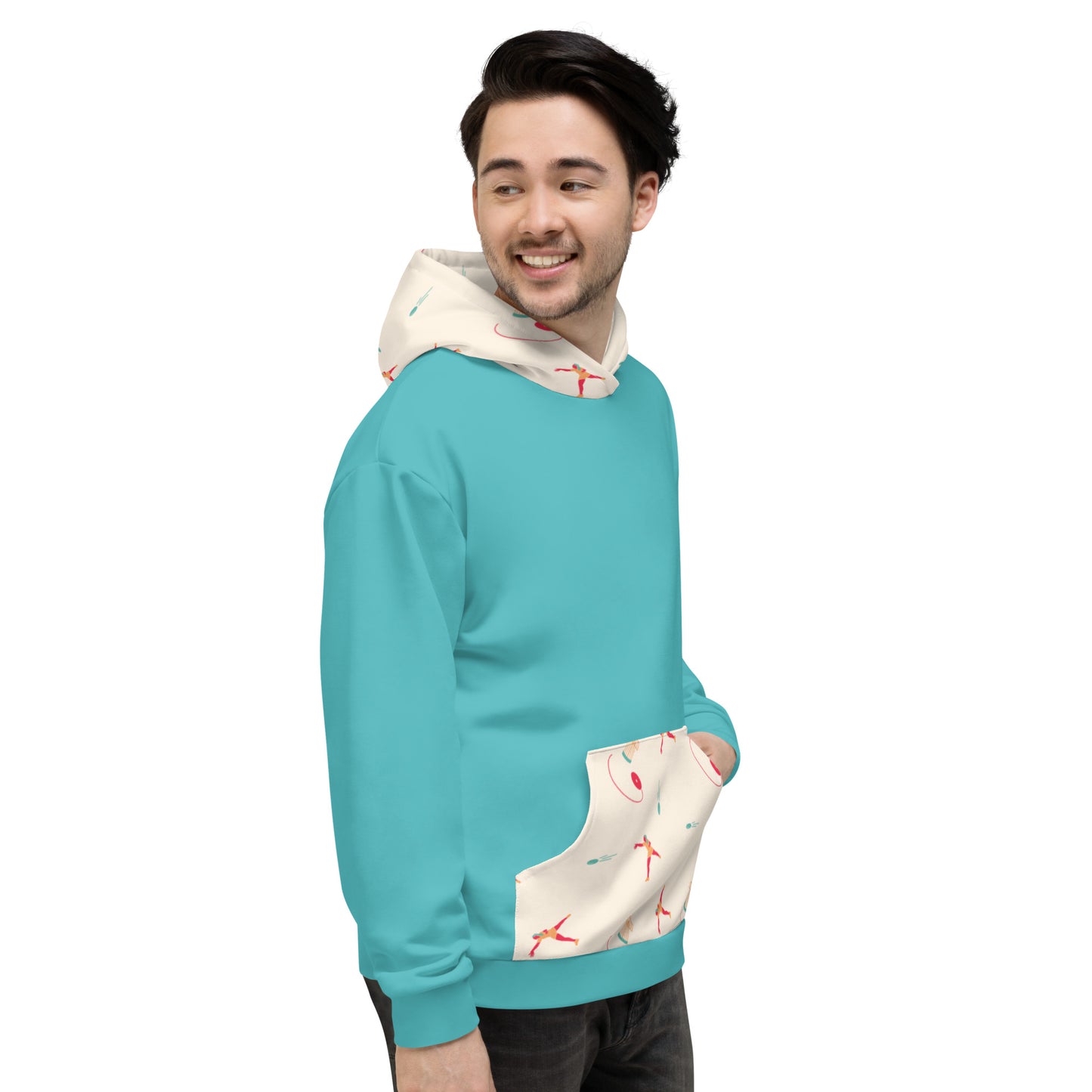 Ace in the Hole Disc Golf Colorblocked Hoodie