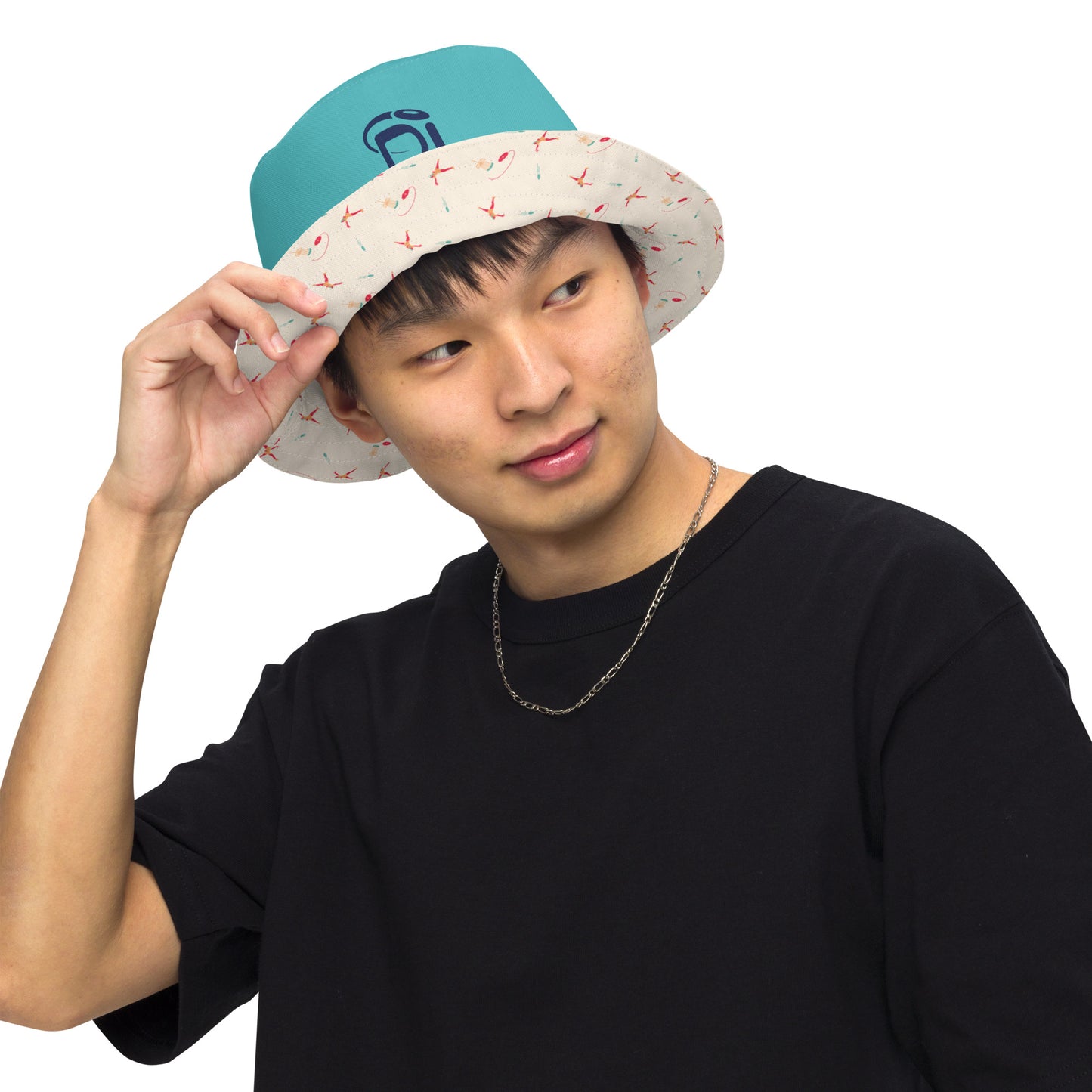 Two-On-One Disc Golf Reversible Bucket Hat