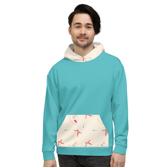 Ace in the Hole Disc Golf Colorblocked Hoodie